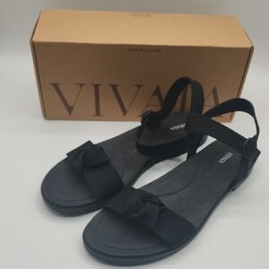 VIVAIA Black Women's Sandals